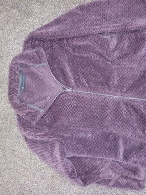 Old Navy Plush Teddy Jacket in Mauve